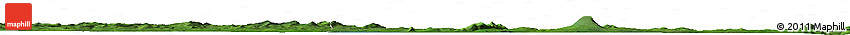 Satellite Horizon Map of the Area around 46° 1' 3" N, 69° 37' 30" W