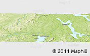 Physical Panoramic Map of the area around 46° 1' 3" N, 69° 37' 30" W