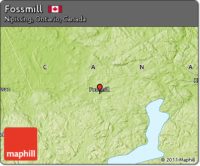 Physical Map of Fossmill