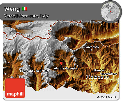 Physical 3D Map of Weng