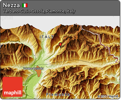 Physical 3D Map of Nezza