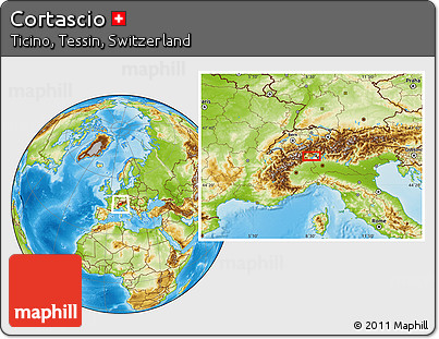 Physical Location Map of Cortascio
