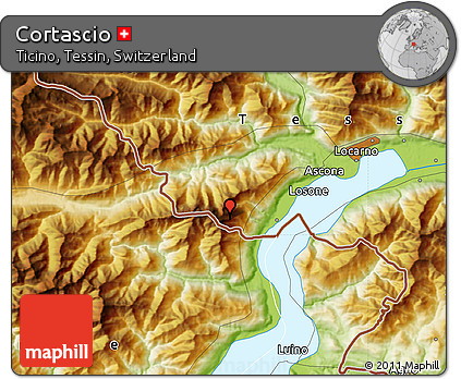 Physical Map of Cortascio