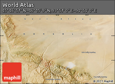 Satellite Map of the Area around 46° 1' 3" N, 94° 25' 30" E