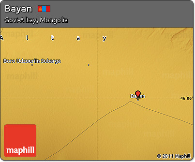 Physical Map of Bayan