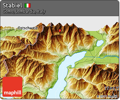 Physical 3D Map of Stabiel