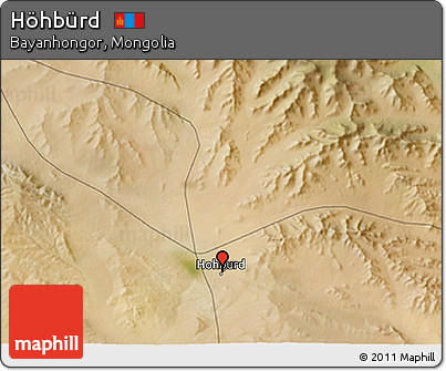 Satellite 3D Map of Höhbürd