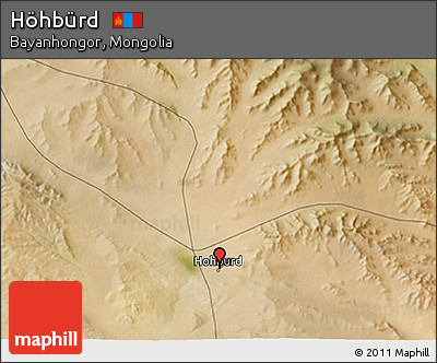 Satellite 3D Map of Höhbürd
