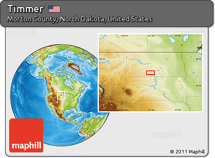 Physical Location Map of Timmer