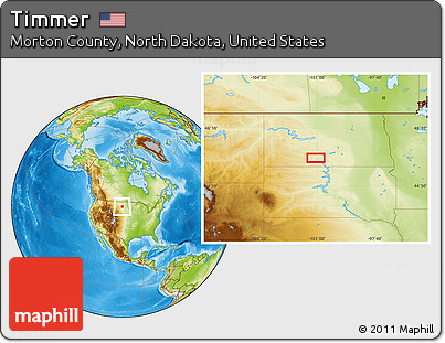 Physical Location Map of Timmer