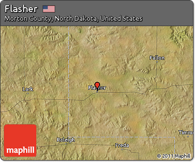 Satellite Map of Flasher