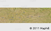 Satellite Panoramic Map of Saint Anthony