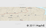 Shaded Relief Panoramic Map of Saint Anthony