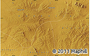 Physical Map of the area around 46° 26' 14" N, 108° 52' 30" E
