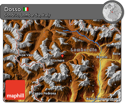 Physical 3D Map of Dosso