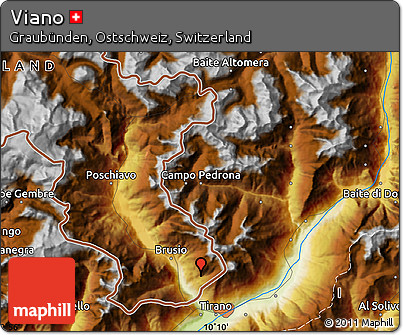 Physical Map of Viano