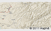 Shaded Relief 3D Map of the area around 46° 26' 14" N, 115° 31' 30" W