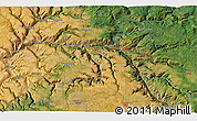 Satellite 3D Map of the area around 46° 26' 14" N, 116° 22' 30" W