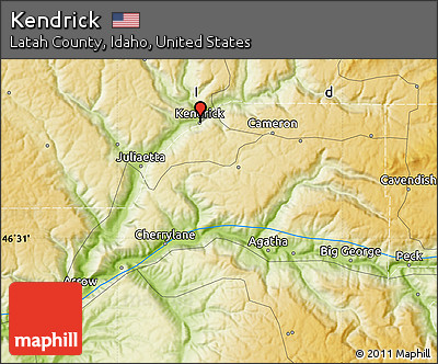 Physical Map of Kendrick