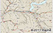 Shaded Relief Map of Kendrick
