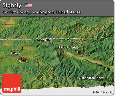 Satellite 3D Map of Sightly