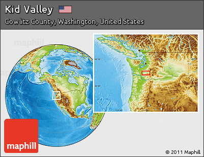 Physical Location Map of Kid Valley