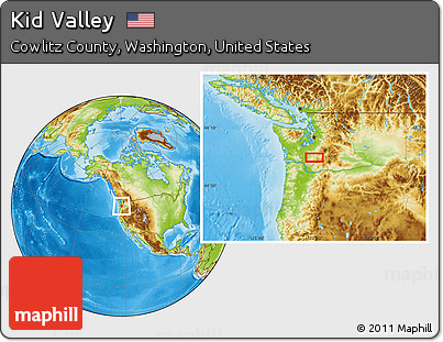 Physical Location Map of Kid Valley