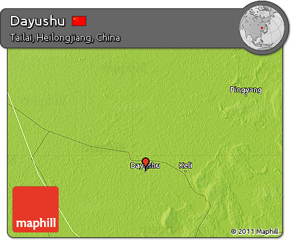 Physical Map of Dayushu