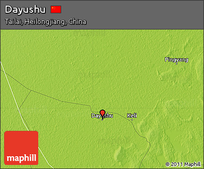 Physical Map of Dayushu