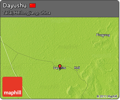 Physical Map of Dayushu