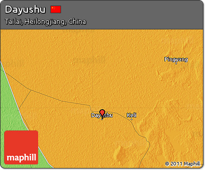 Political Map of Dayushu