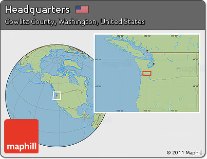 Savanna Style Location Map of Headquarters