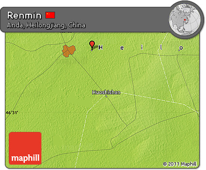 Physical Map of Renmin