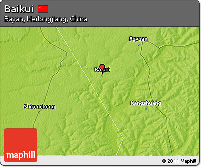 Physical 3D Map of Baikui