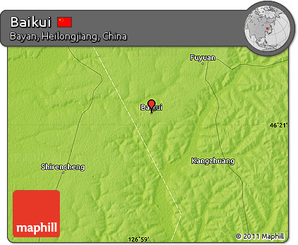 Physical Map of Baikui