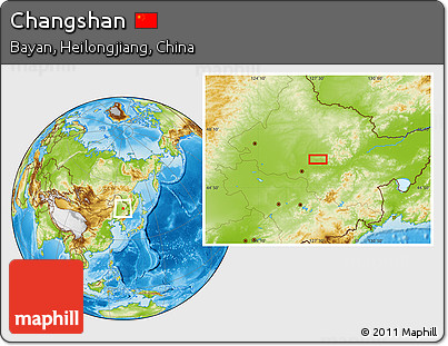 Physical Location Map of Changshan