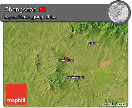 Satellite Map of Changshan