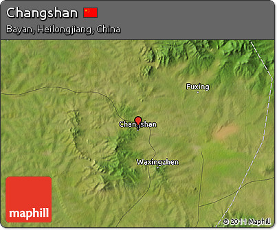 Satellite Map of Changshan