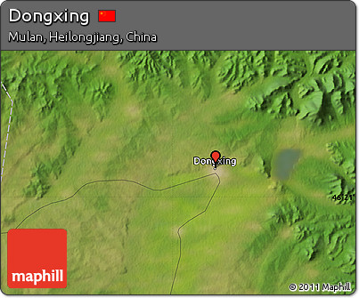 Satellite Map of Dongxing