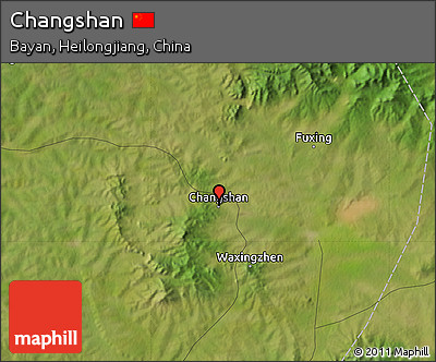 Satellite Map of Changshan