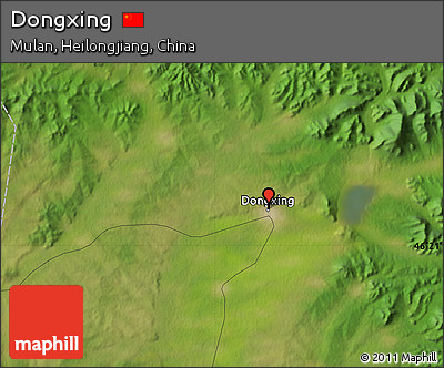 Satellite Map of Dongxing