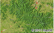 Satellite Map of the area around 46° 26' 14" N, 130° 58' 29" E
