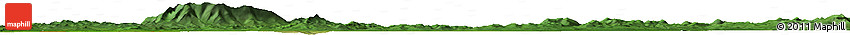 Satellite Horizon Map of the Area around 46° 26' 14" N, 134° 22' 30" E