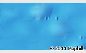Physical 3D Map of the area around 46° 26' 14" N, 134° 13' 29" W