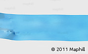 Shaded Relief Panoramic Map of the area around 46° 26' 14" N, 144° 34' 29" E