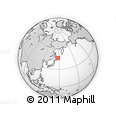 Outline Map of the Area around 46° 26' 14" N, 147° 58' 29" E, rectangular outline