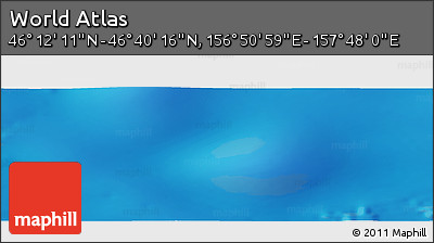 Physical Panoramic Map of the Area around 46° 26' 14" N, 157° 19' 29" E