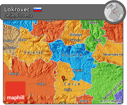 Political Map of Lokrovec