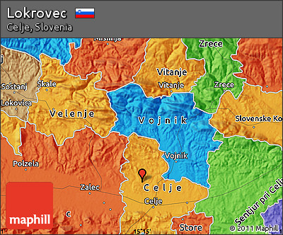 Political Map of Lokrovec