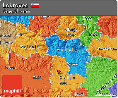 Political Map of Lokrovec